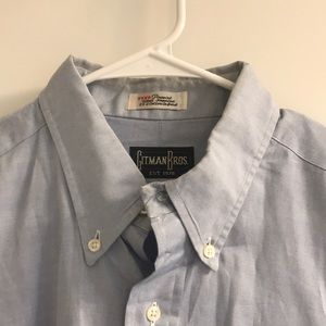 Gitman Bros Blue Oxford